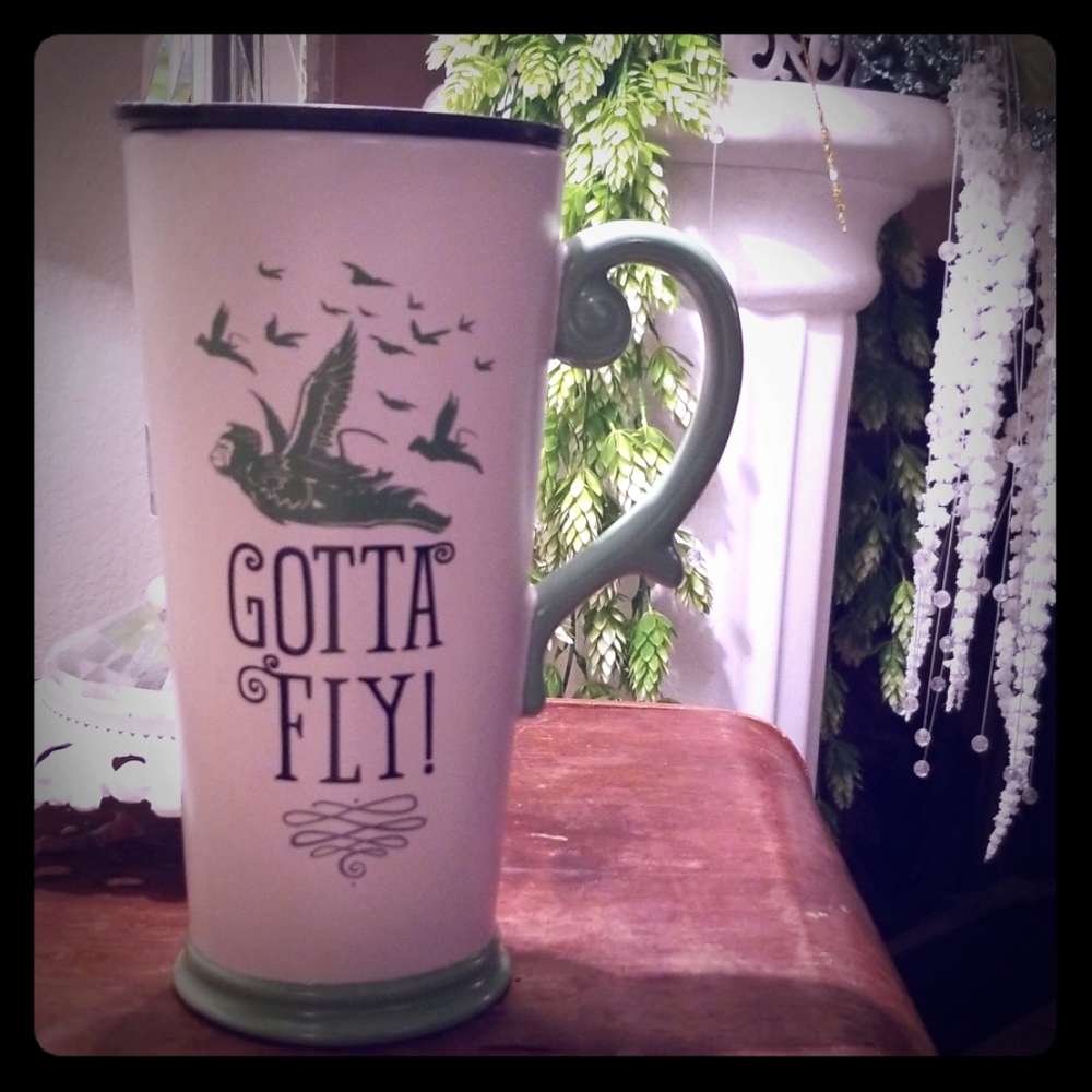 Wizard of oz wicked witch travel coffee mug